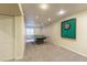 Finished basement with neutral carpet, recessed lights, dart board and ping pong table at 2204 Lasalle St, Superior, CO 80027