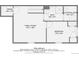 Basement layout with Gathering room, bedroom, bathroom, and electrical room at 11754 W 28Th Ave, Lakewood, CO 80215