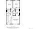 Floor plan includes bedrooms, hall, and bathrooms at 1507 Dawson Butte Way, Castle Rock, CO 80109