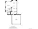 Detailed floor plan showcasing the layout of the first floor, including the kitchen, living room, and garage at 17271 Waterhouse Cir # A, Parker, CO 80134