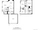 Complete floor plans showing the layout of both floors of the house, including dimensions and room names at 17271 Waterhouse Cir # A, Parker, CO 80134