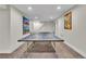 Game room area with ping pong table, recessed lighting, and neutral carpet at 3163 S Boston Ct, Denver, CO 80231