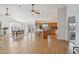 Open concept living area with hardwood floors and lots of light at 5990 W 8Th Ave, Lakewood, CO 80214