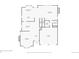 Floor plan showing the layout of the main level at 223 Durham Ct, Castle Pines, CO 80108