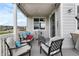 Comfortable deck with outdoor seating and a grill at 2060 Peralta Loop, Castle Rock, CO 80104