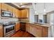 Kitchen features granite countertops, stainless steel appliances and lots of cabinet space at 2900 W 44Th Ave # 301, Denver, CO 80211