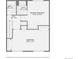 Second floor plan featuring two bathrooms, primary bedroom, and secondary bedroom layout at 12407 E Louisiana Ave, Aurora, CO 80012
