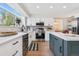 Updated kitchen with stainless steel appliances, white countertops, and stylish cabinets providing a modern touch at 3055 E 133Rd Cir, Thornton, CO 80241