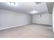 Finished basement featuring neutral carpet and recessed lighting at 2921 E Colorado Ave, Denver, CO 80210