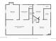 Detailed floor plan showcasing the layout of the basement floor with room dimensions and features at 2921 E Colorado Ave, Denver, CO 80210