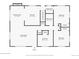 Detailed floor plan showcasing the layout of the main floor with room dimensions and features at 2921 E Colorado Ave, Denver, CO 80210