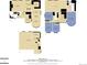 Complete floor plan shows the relationships between each floor with labeled rooms and square footage at 275 S Pembrook St, Castle Rock, CO 80104