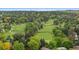 Lush golf course with mature trees surround the property at 4269 Carter Trl, Boulder, CO 80301