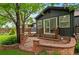 This backyard offers a delightful patio area perfect for outdoor relaxation and entertaining at 4269 Carter Trl, Boulder, CO 80301