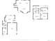 Home floor plans: first floor with garage and Gathering room, second with living spaces, and third floor with bedrooms at 4269 Carter Trl, Boulder, CO 80301