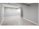 The finished basement includes recessed lighting, wood-look floors, and a neutral color palette at 11645 Lincoln St, Northglenn, CO 80233