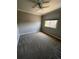 Neutral bedroom featuring carpet, a window, and ceiling fan, offering comfort and ample natural light at 11506 Greenbriar Ln, Parker, CO 80138