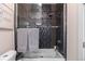 Stylish bathroom with a soaking tub and modern tiled shower, offering a serene spa-like experience at 3410 Pecos St, Denver, CO 80211
