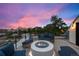 Stunning rooftop deck with firepit, ample seating, and panoramic city views at 3410 Pecos St, Denver, CO 80211