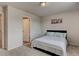 Neutral bedroom with a double bed and carpeted floors at 4505 Cholla Trl, Castle Rock, CO 80104