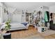 Bright bedroom with hardwood floors and closet for optimal storage at 274 S Lincoln St, Denver, CO 80209