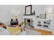 Comfortable living room with a fireplace, stylish furnishings, and bright natural light at 274 S Lincoln St, Denver, CO 80209