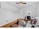 Sunlit living room featuring modern decor, cozy seating, and wood floors at 274 S Lincoln St, Denver, CO 80209