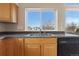 Kitchen sink under a large window provides natural light and views at 20781 E 48Th Pl, Denver, CO 80249