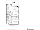 Detailed floor plan showcasing layout with kitchen, living spaces, bedrooms, bathrooms, and storage, plus patio at 1057 W Century Dr # 112, Louisville, CO 80027