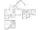 Detailed floor plan showcasing the layout of this home, including bedroom, bathroom, living room, and kitchen dimensions at 18971 Shadowood Dr, Monument, CO 80132