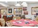 Basement with game table and plenty of room for friends and Gathering at 18971 Shadowood Dr, Monument, CO 80132
