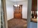 Dining room featuring a hutch cabinet and overhead light at 10872 W Evans Ave # 2E, Lakewood, CO 80227
