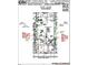 Detailed plot plan showcases the lot layout, lot lines, and dimensions at 16521 Black Rose Cir, Parker, CO 80134