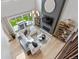 Bright living room with lots of natural light and views into the yard at 9354 Quartz St, Arvada, CO 80007