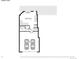 Floor plan showcasing the lower level that includes the Gathering room, garage, and hall way at 245 Homestead Way, Brighton, CO 80601