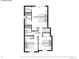 Floor plan showcasing the second floor that includes the primary bedroom and bathroom at 245 Homestead Way, Brighton, CO 80601