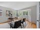 Bright office space with hardwood floors and large bay window at 2432 S Columbine St, Denver, CO 80210