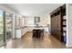 Spacious kitchen boasts a central island, stainless steel appliances, and ample cabinet space at 2090 Bellavista St, Castle Rock, CO 80109