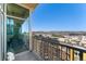 Balcony view overlooking the cityscape and surrounding neighborhood at 1700 Bassett St # 1014, Denver, CO 80202