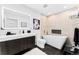 Modern bathroom with a soaking tub, sleek vanity, and stylish tile accents at 1700 Bassett St # 1014, Denver, CO 80202
