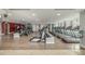 Well-equipped fitness center with treadmills, elliptical machines, and ample space for various exercises at 1700 Bassett St # 1014, Denver, CO 80202