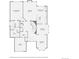 Detailed floor plan showcasing the layout of the house, including room dimensions at 19098 E Ida Dr, Aurora, CO 80015