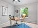 Bright office space features modern desk, ample natural light, and neutral walls at 204 Maple St, Frederick, CO 80530