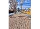 Wide shot of a gravel backyard surrounded by fencing at 3120 N Race St, Denver, CO 80205