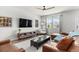 Bright living room with large windows, stylish decor, and comfortable seating at 4774 Kittredge St, Denver, CO 80239