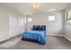 Bedroom with large closet and natural light at 4586 Carefree Trl, Parker, CO 80134