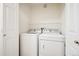 Laundry room with washer and dryer hookups at 9876 W Freiburg Dr # G, Littleton, CO 80127