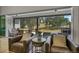 Relaxing outdoor patio with comfortable seating and beautiful views of the surrounding landscape at 9228 Lone Timber Ct, Parker, CO 80134