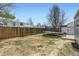 Backyard featuring a trampoline at 1958 Cathay Ct, Aurora, CO 80011
