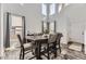 Bright dining room with soaring ceilings and lots of natural light at 10767 Appaloosa Ct, Parker, CO 80134